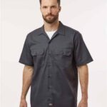 Men's Tall Short Sleeve Work Shirt