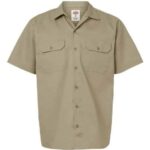 Men's Tall Short Sleeve Work Shirt