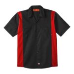 Men's Tall Industrial Colorblocked Short Sleeve Shirt
