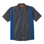 Men's Industrial Colorblocked Short Sleeve Shirt