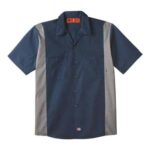 Men's Tall Industrial Colorblocked Short Sleeve Shirt