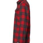Men's Snap Front Plaid Flannel Shirt