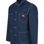 Men's Fleece Lined Chore Denim Jacket