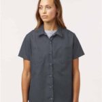 Women's Industrial Short Sleeve Work Shirt