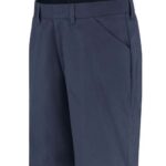 Women's Flat Front Shorts - Plus