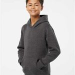 Youth Triblend Fleece Hooded Sweatshirt