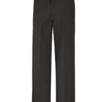 Men's Extended Sizes Flat Front Comfort Waist Pants