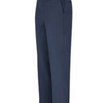 Men's Extended Sizes Premium Industrial Flat Front Comfort Waist Pants
