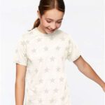 Youth Star Print Tee