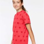 Youth Star Print Tee