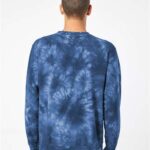 Unisex Midweight Tie-Dyed Crewneck Sweatshirt
