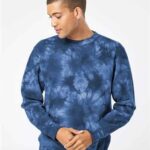 Unisex Midweight Tie-Dyed Crewneck Sweatshirt