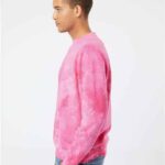 Unisex Midweight Tie-Dyed Crewneck Sweatshirt