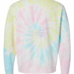 Unisex Midweight Tie-Dyed Crewneck Sweatshirt
