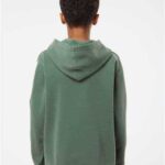 Youth Midweight Pigment-Dyed Hooded Sweatshirt