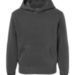 Youth Midweight Pigment-Dyed Hooded Sweatshirt