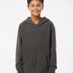 Youth Midweight Pigment-Dyed Hooded Sweatshirt