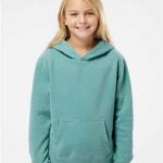 Youth Midweight Pigment-Dyed Hooded Sweatshirt