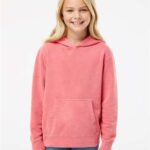 Youth Midweight Pigment-Dyed Hooded Sweatshirt