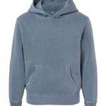 Youth Midweight Pigment-Dyed Hooded Sweatshirt