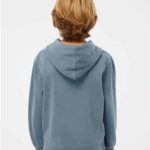 Youth Midweight Pigment-Dyed Hooded Sweatshirt