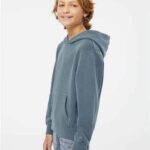 Youth Midweight Pigment-Dyed Hooded Sweatshirt