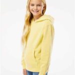 Youth Midweight Pigment-Dyed Hooded Sweatshirt