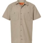 Men's Industrial Short Sleeve Work Shirt