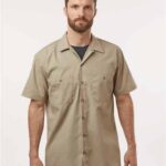 Men's Industrial Short Sleeve Work Shirt