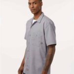 Men's Industrial Short Sleeve Work Shirt