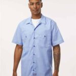 Men's Industrial Short Sleeve Work Shirt