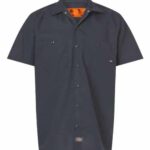 Men's Tall Industrial Short Sleeve Work Shirt