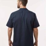 Men's Tall Industrial Short Sleeve Work Shirt