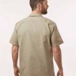 Men's Tall Industrial Short Sleeve Work Shirt