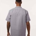 Men's Tall Industrial Short Sleeve Work Shirt