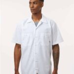 Men's Tall Industrial Short Sleeve Work Shirt