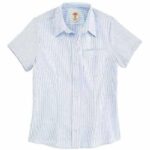 Women's Short Sleeve Stretch Oxford Shirt