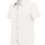 Women's Short Sleeve Stretch Oxford Shirt