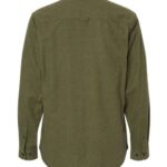Men's Solid Flannel Shirt