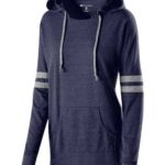 Women's Triblend Hooded Long Sleeve T-Shirt