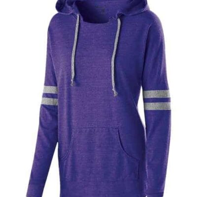 Women's Triblend Hooded Long Sleeve T-Shirt