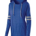 Women's Triblend Hooded Long Sleeve T-Shirt