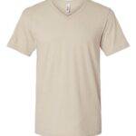 Unisex CVC V-Neck Tee