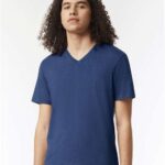 Unisex CVC V-Neck Tee