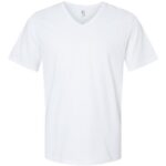 Unisex CVC V-Neck Tee