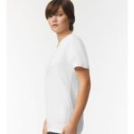 Unisex CVC V-Neck Tee