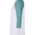 Unisex CVC Three-Quarter Sleeve Tee