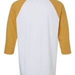 Unisex CVC Three-Quarter Sleeve Tee