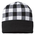 USA-Made Plaid Beanie