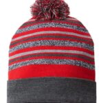 USA-Made Striped Beanie